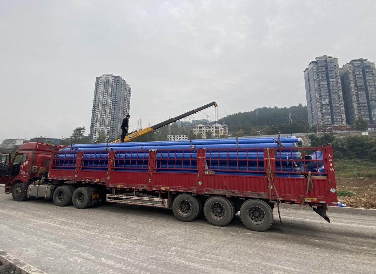 城市主管網(wǎng)改造案例——內(nèi)外環(huán)氧涂塑復(fù)合鋼管